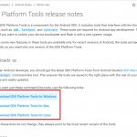 Download platform-tools from Android.com